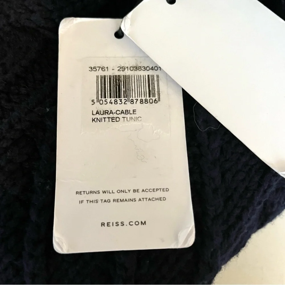 Reiss Laura Cable Knit Sweater Dress - Picture 6 of 7